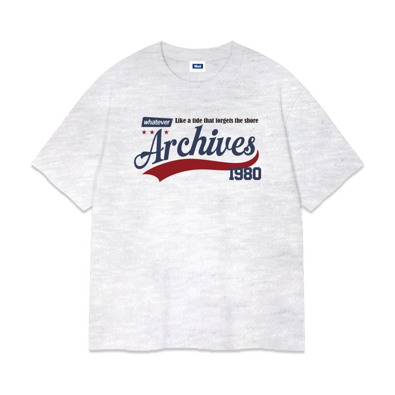 whatever archives over fit t-shirt (3color)