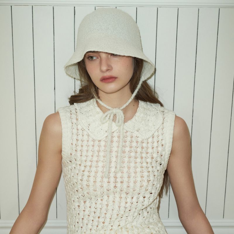SIEOR（シオル）の「PONY bonnet hat_ivory（Hats）」