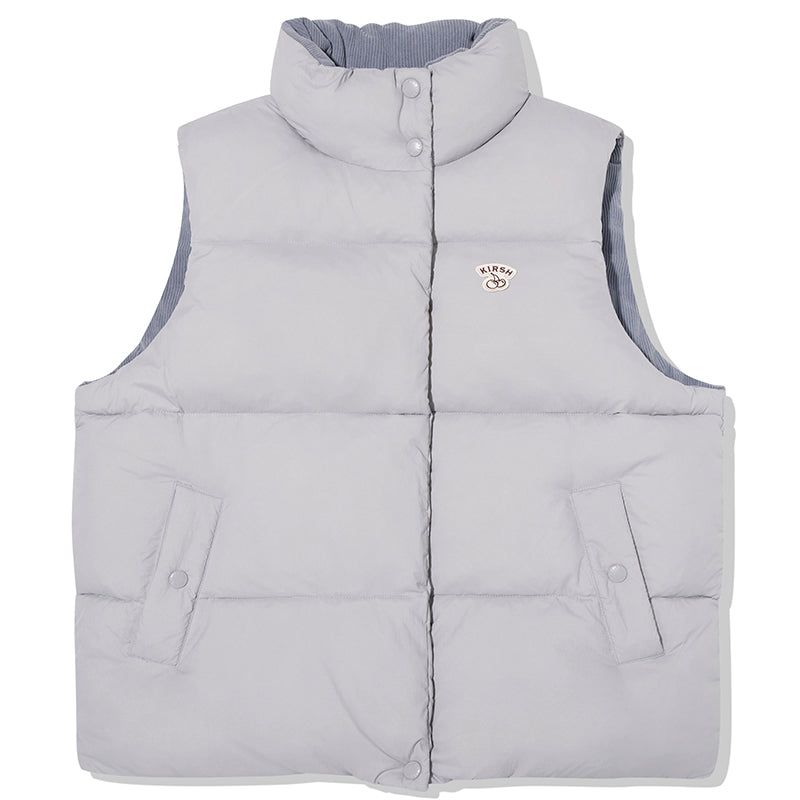 CHERRY REVERSIBLE PADDING VEST [BLUE]