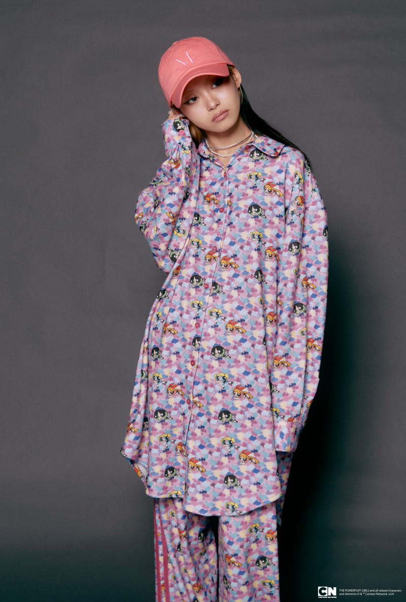 The Powerpuff Girls（ザ パワーパフ ガールズ）の「【The Powerpuff Girls】 LE MOND PEPE Shirt dress（Dresses）」