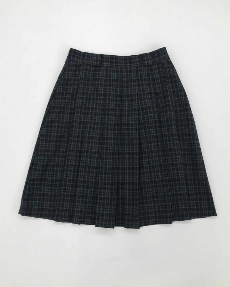YWD PLAID PLEATS SKIRT (3color)