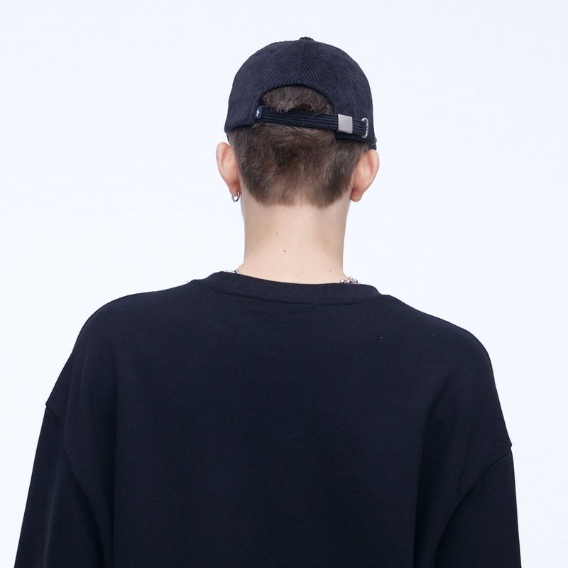 Illusion Corduroy Cap Black