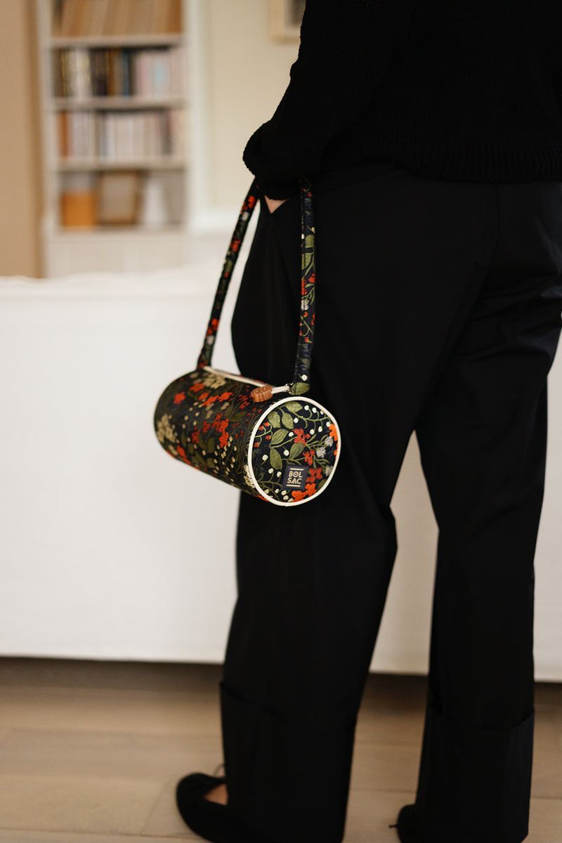 canny bag_black garden