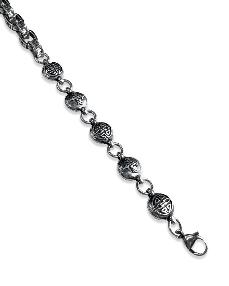 AE LOGO BALL CHAIN BRACELET(20.5CM)
