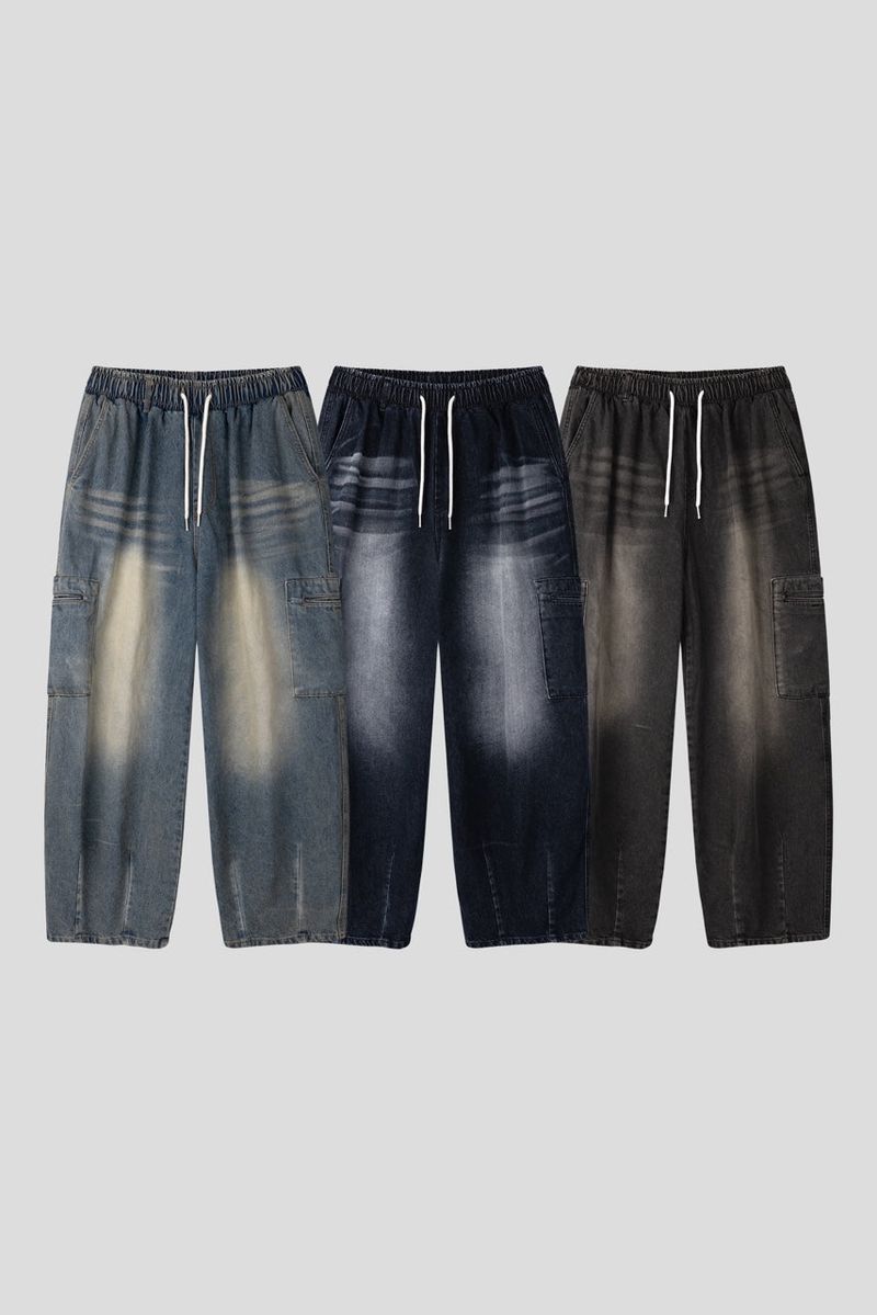 SHOTEN DART CARGO DENIM