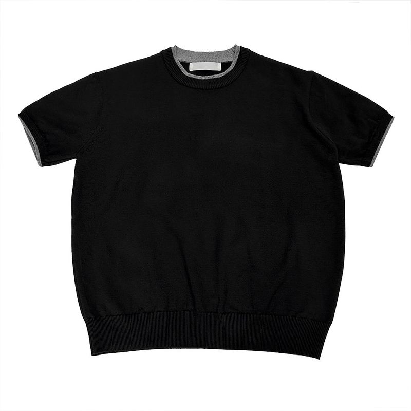 Kelly Muscle Fit Half Knit