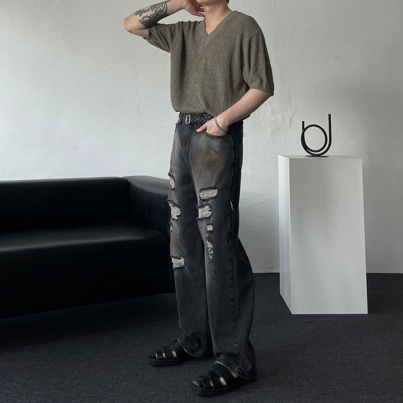YM Rita V-neck Knitwear (3 colors)