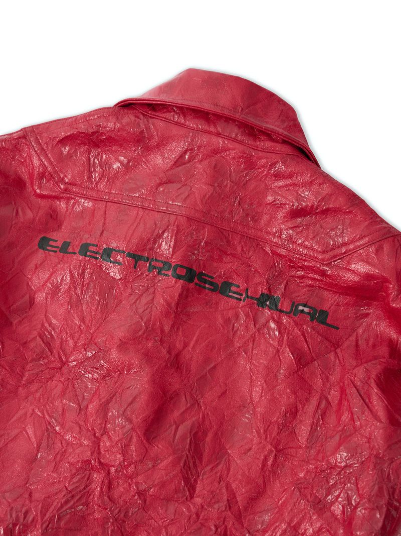 ELECTROSEXUAL LEATHER COAT