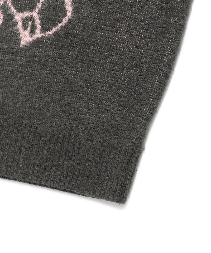 IVY BRUSHED KNIT SWEATER CHARCOAL(CV2EFUK602A)