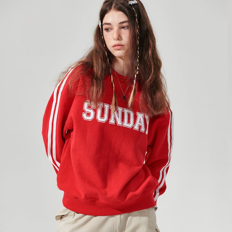Sunday track Sweatshirt [4 Color]