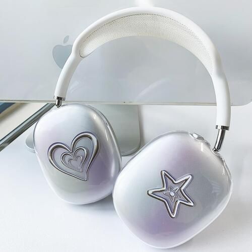 Pink metal Star AirPods Max Case