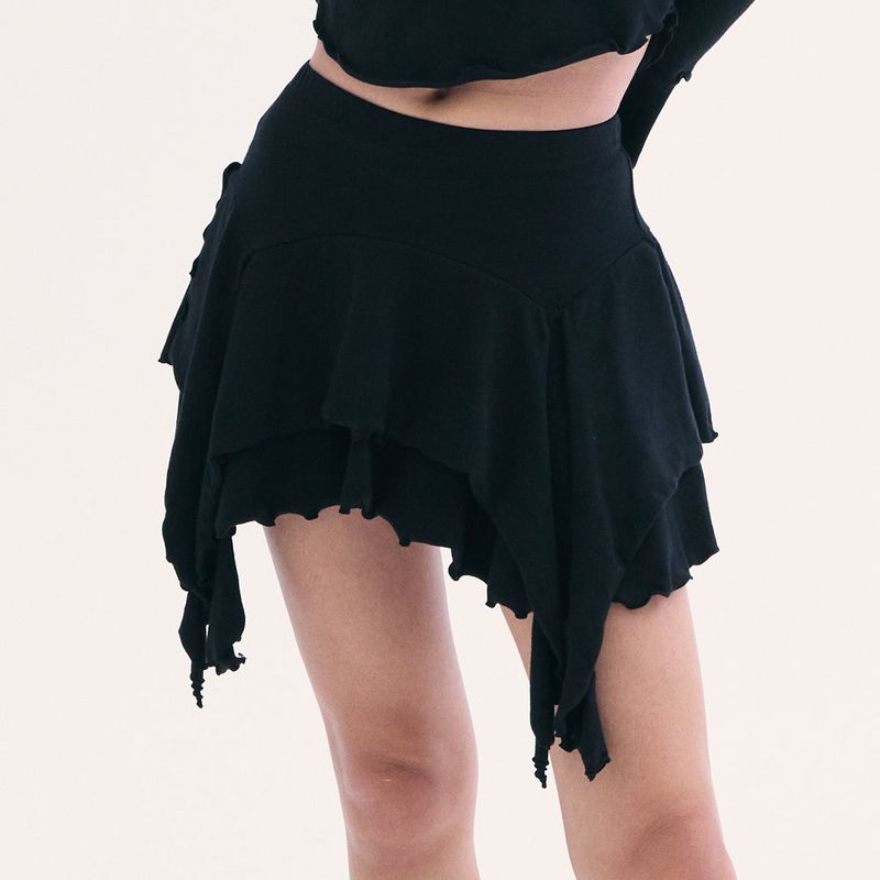 b able two（ビーエイブルトゥー）の「Clala skirt BLACK（Skirts）」