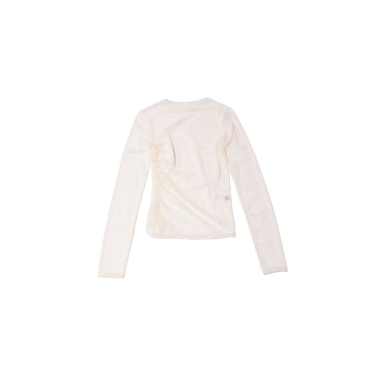 sheer ribbon tops