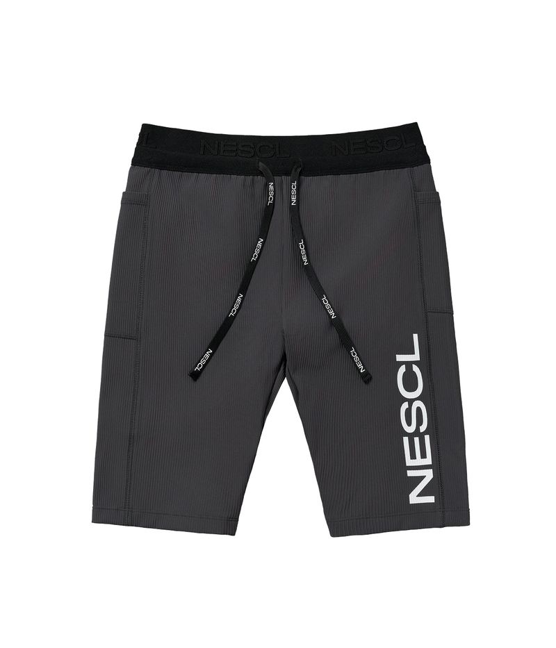 negative split club（ネガティブスプリットクラブ）の「Performance Racing Logo Half Tights (Charcoal)（Pants）」