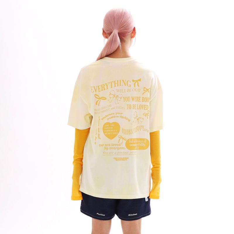 エブリデイマジックTシャツ_イエロー
