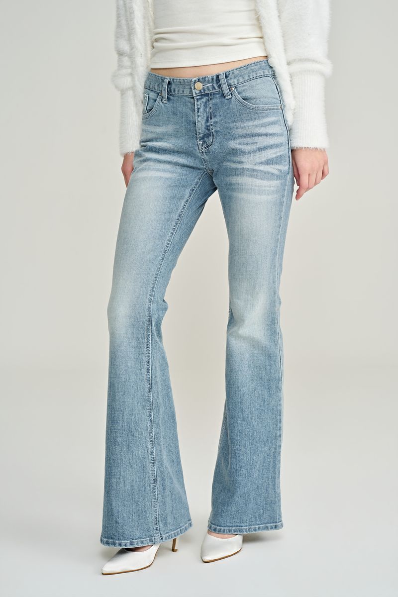 Stella bootcut jeans, Cloud Blue