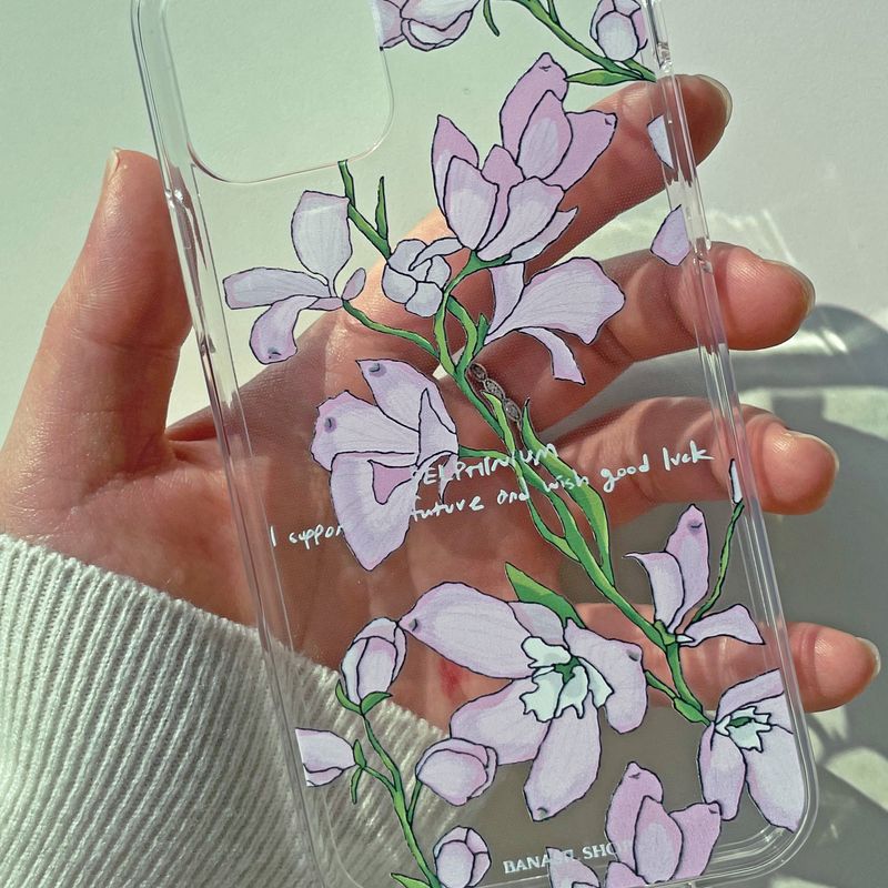 デルフィニウム スマホケース