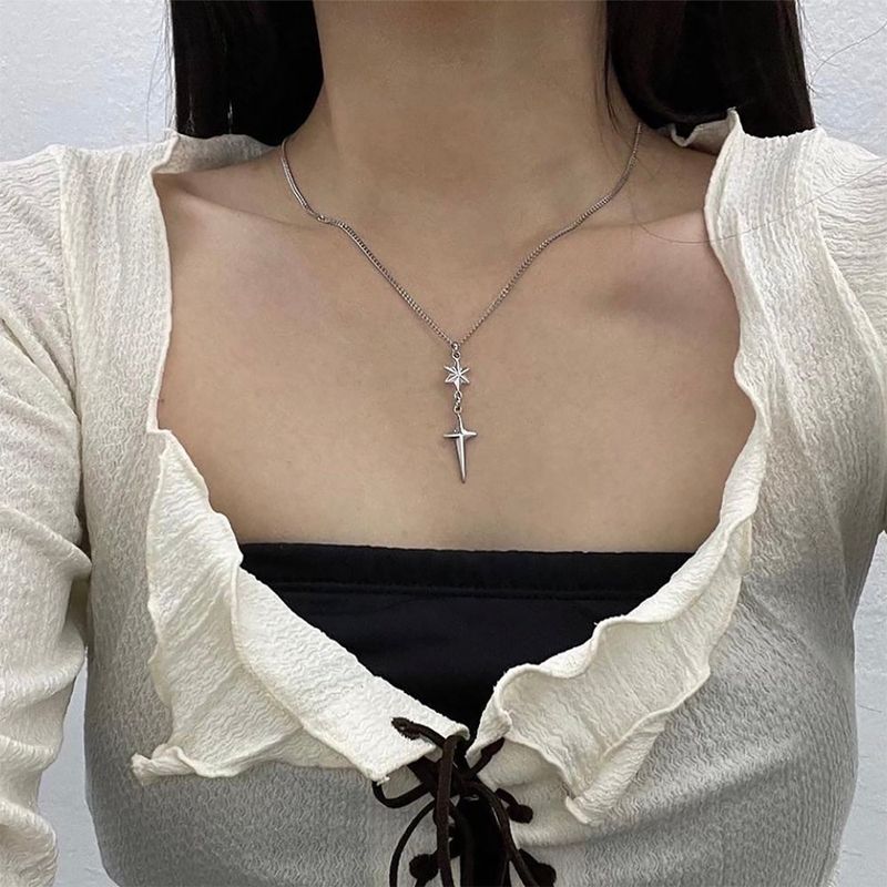 monmorillo(モンモリロ)の「Fancy cross star necklace(Accessories)」