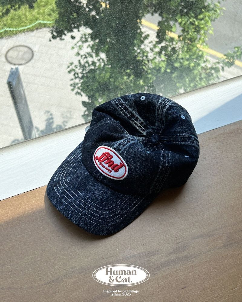 FFOUND VINTAGE WAPPEN BALL CAP / NAVY