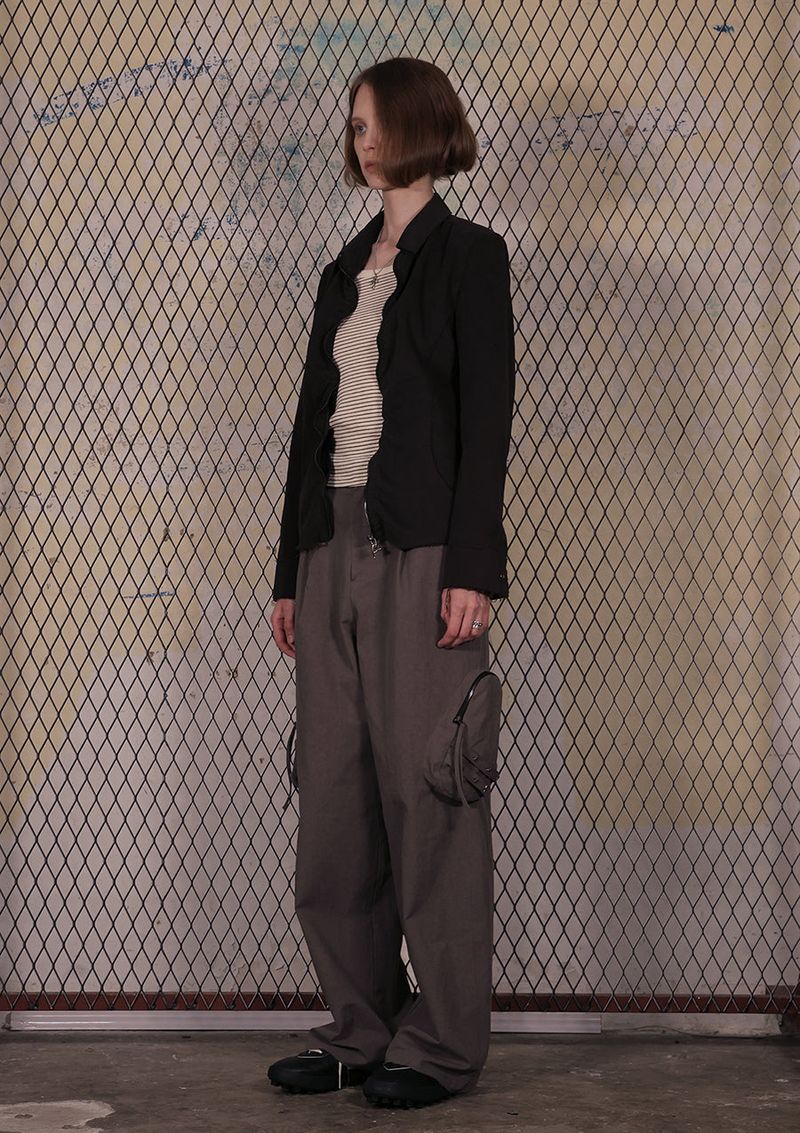  WAVY ZIPPER JACKET