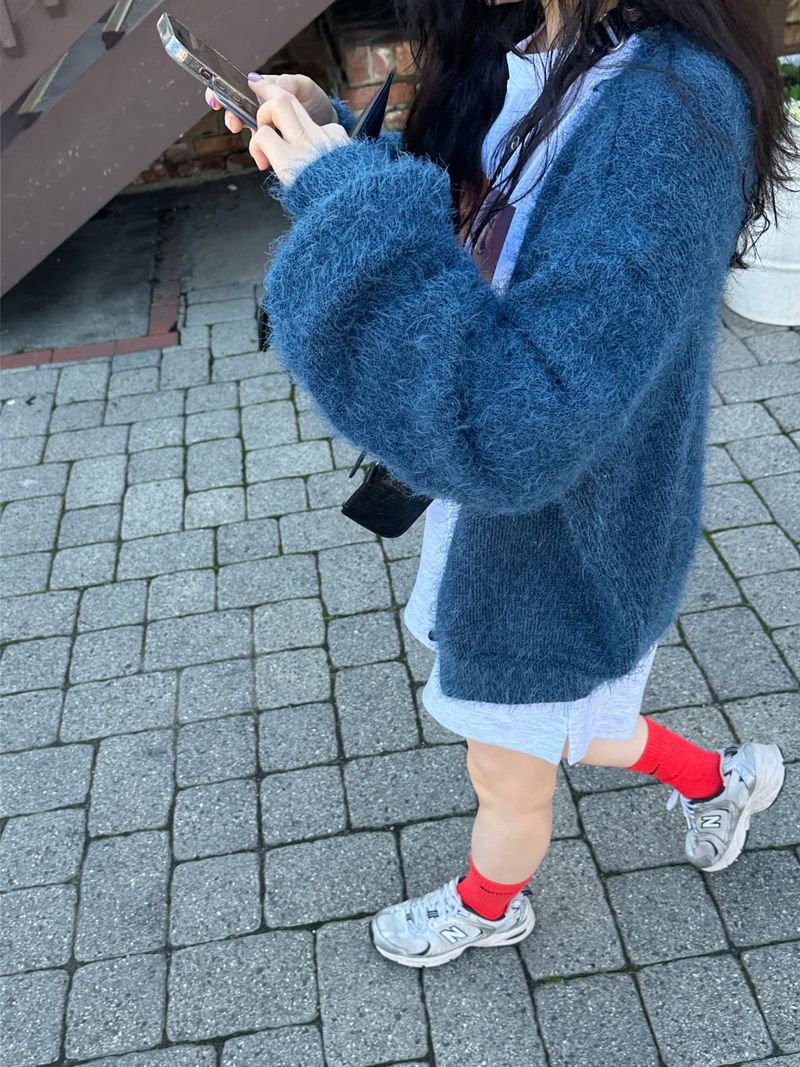 Fairy fur cardigan
