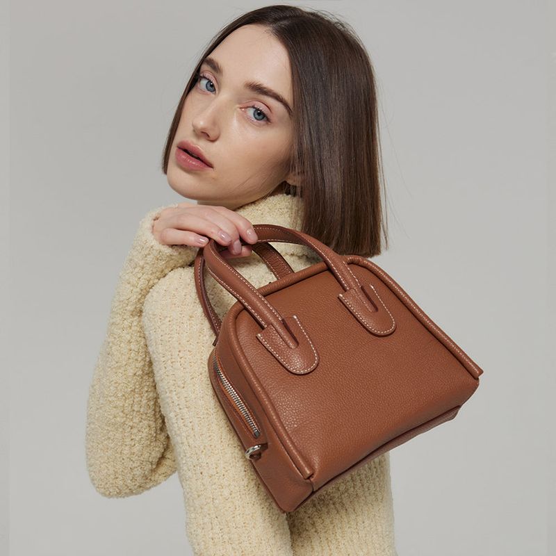 BORDER BAG SMALL BROWN