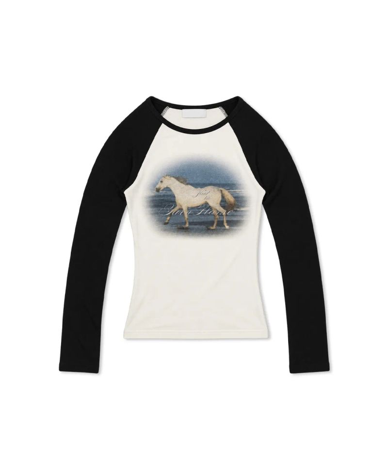 ロデオ ラグラン Tシャツ (3colors)