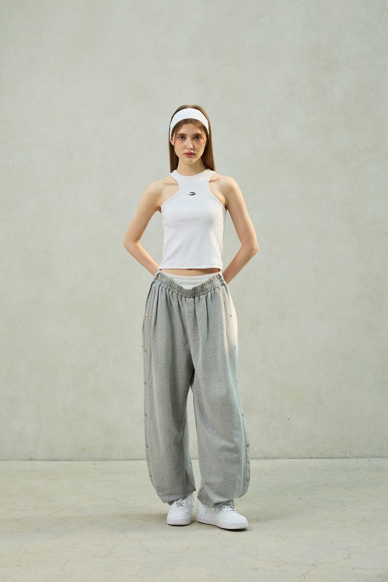 POPPY SLEEVELESS TOP / WHITE