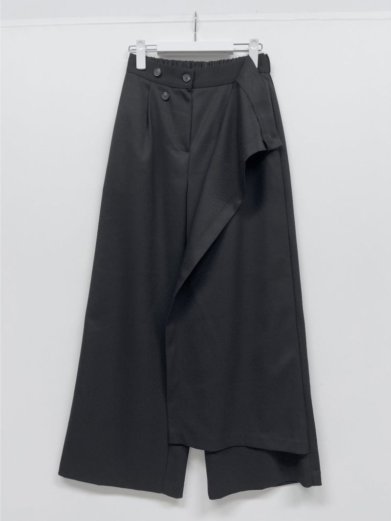 Wrap Banding Wide Slacks