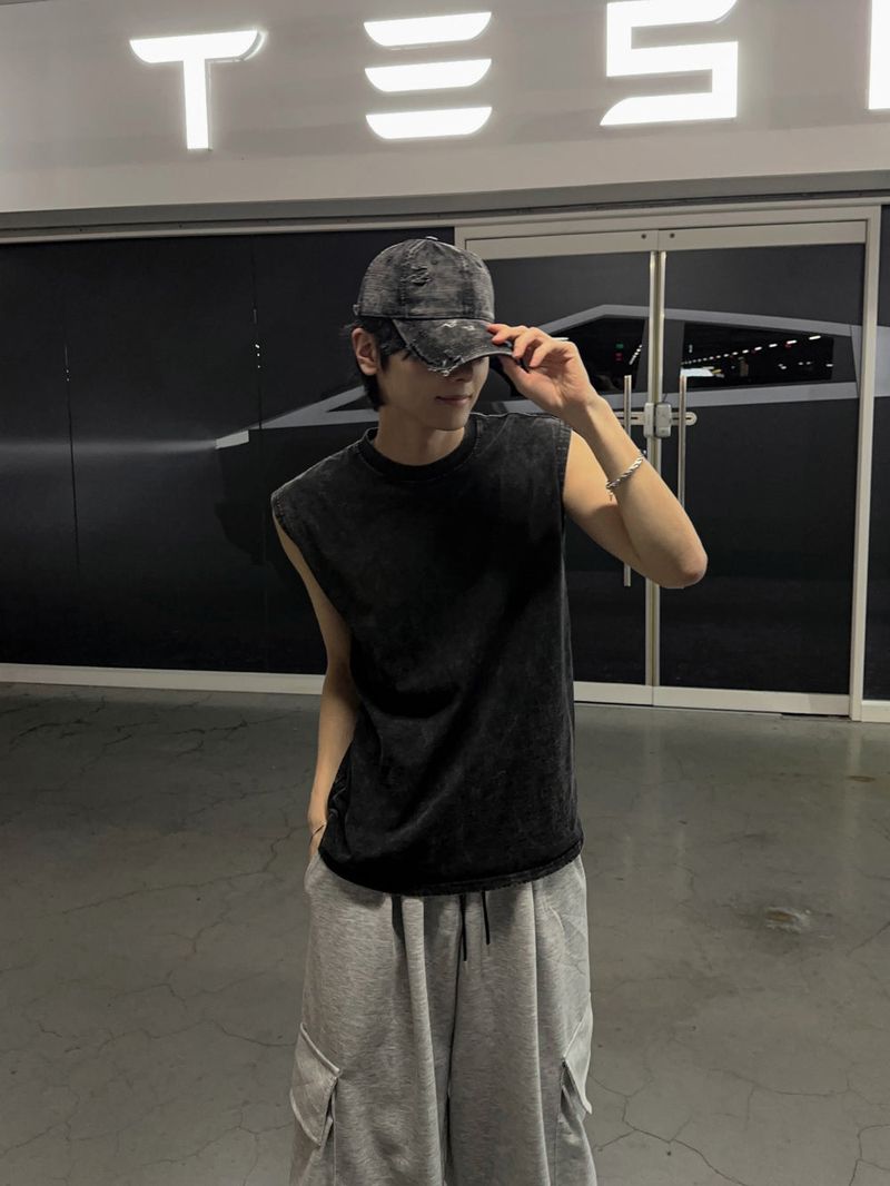 Gen Pigment Washing Sleeveless