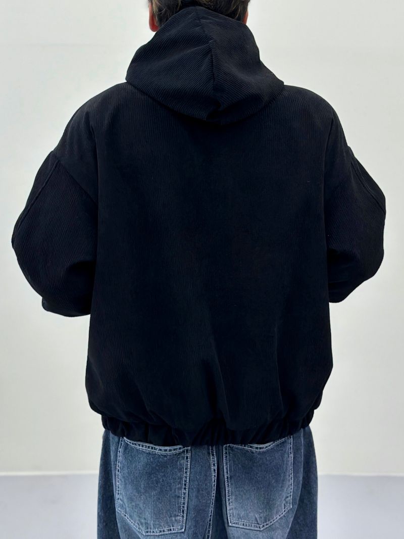 Number Jack Corduroy Hooded Jacket 3C