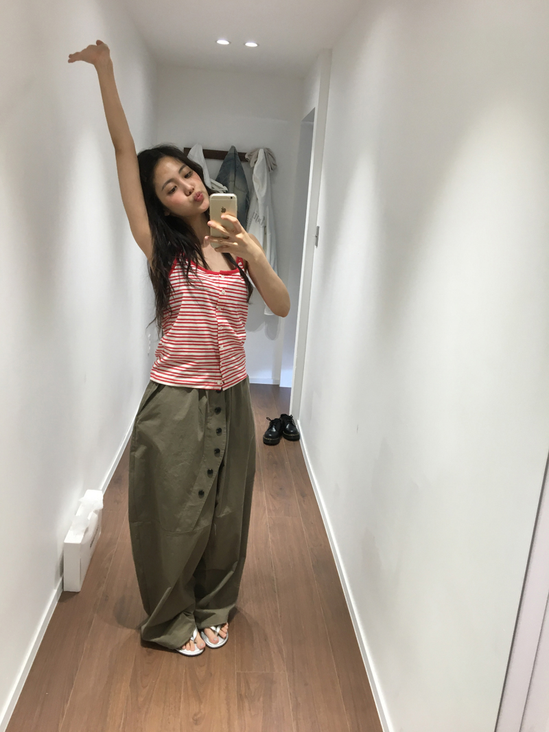 By Button Balloon Pants (2color)