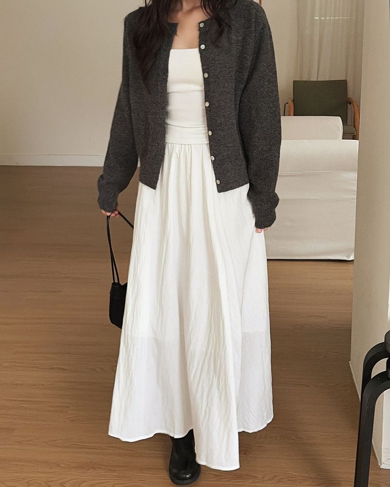 Sudi banding long skirt
