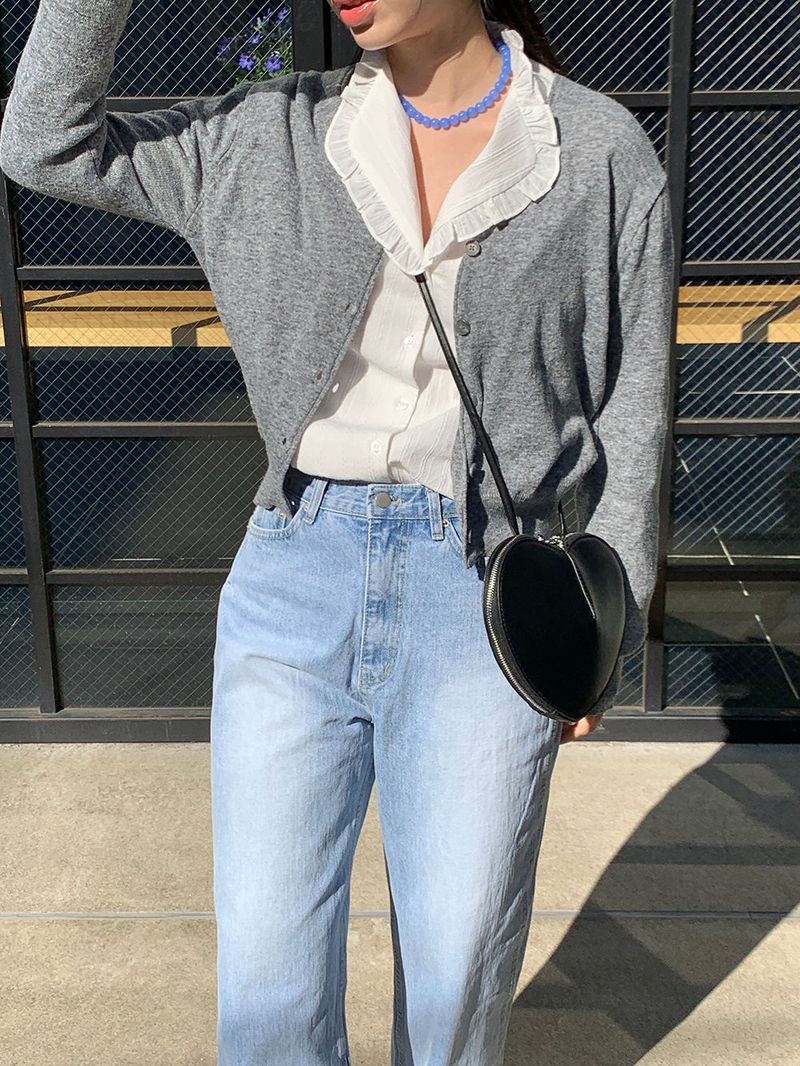 [MADE] Hashh wool round cardigan