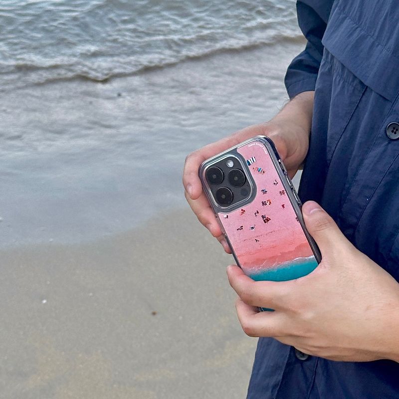 Peach Brown Sand Case (Jelly Hard)