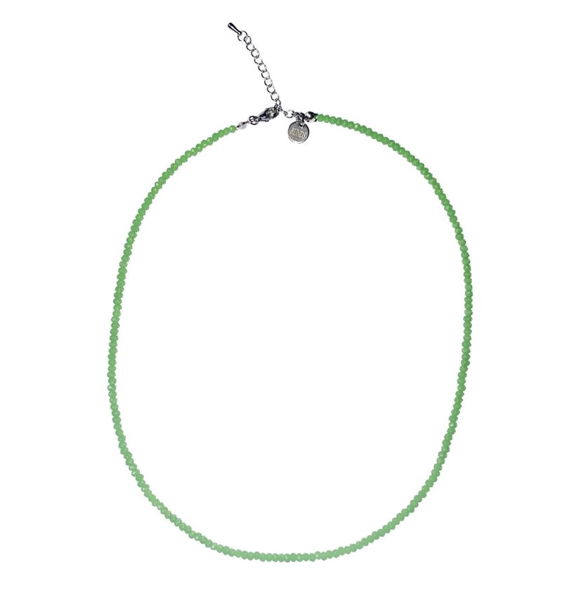 color crystal beads necklace (8color)