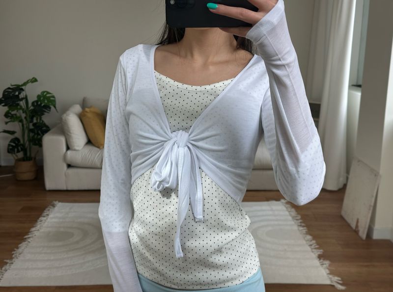two-way tie bolero