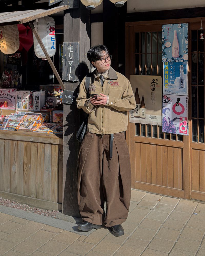 Cuff Bizo Balloon Cotton Pants