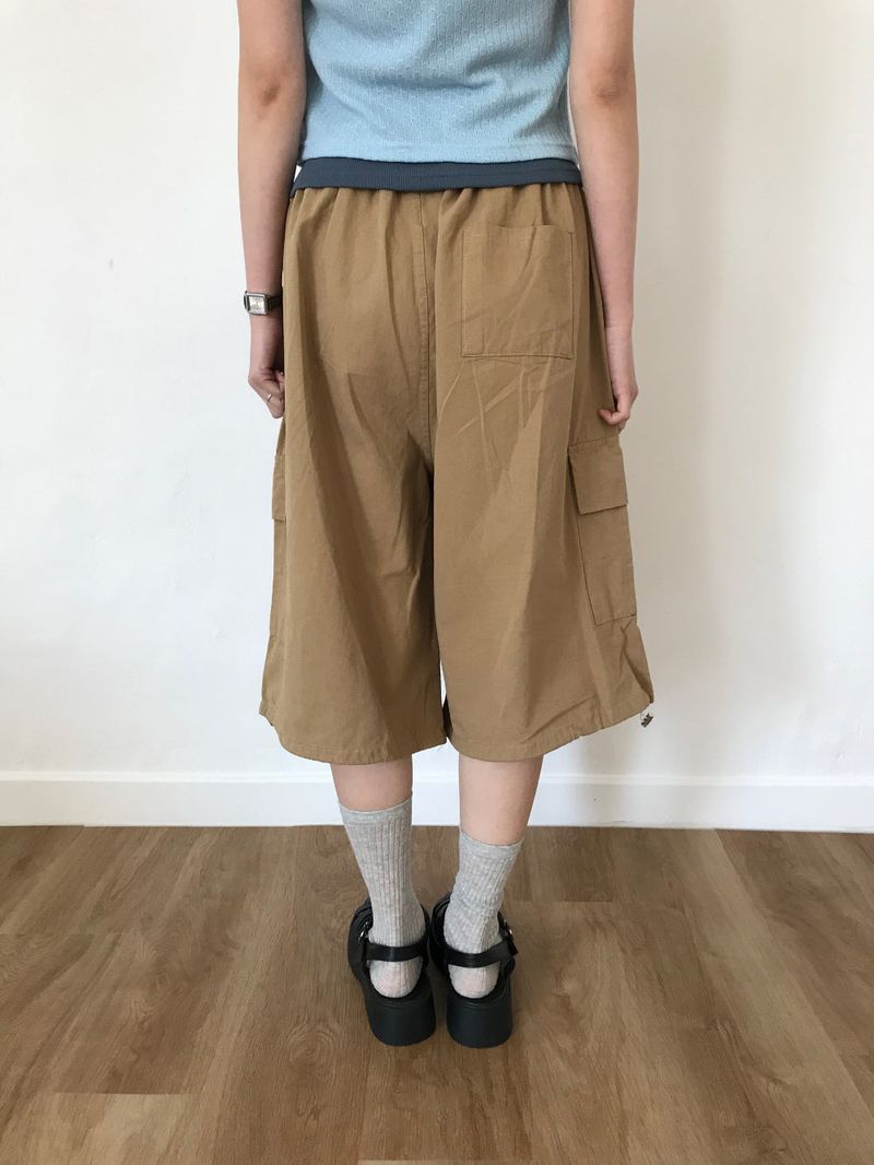 Move Cargo Bermuda Pants (4color)