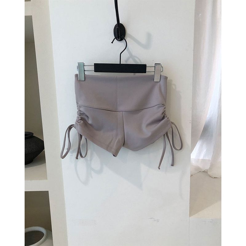 Side Shirring Shorts