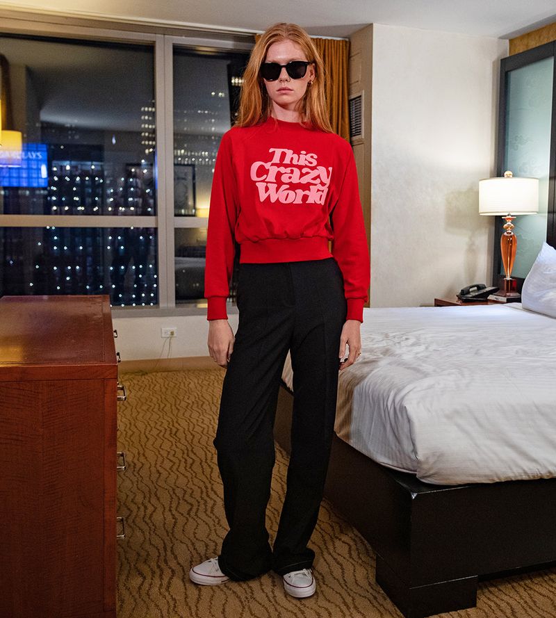 TCW crop sweatshirt