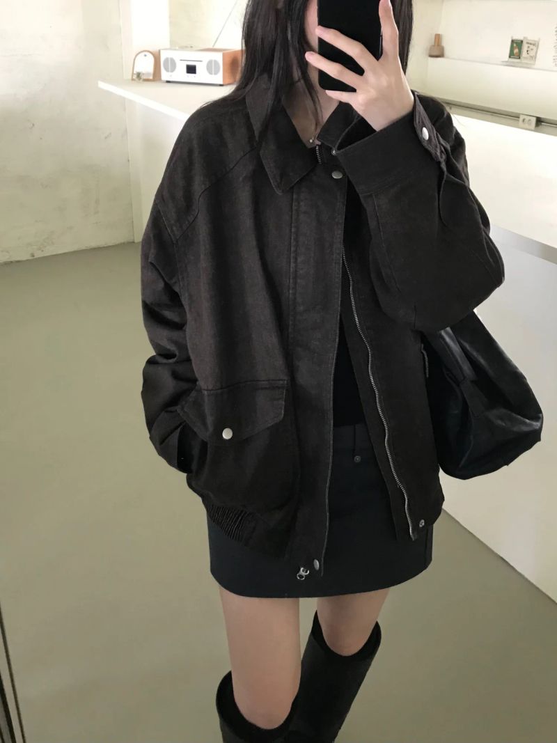 Kitten（キッテン）の「Claire Cotton Washed Jacket (3 colors)（Jackets/Outerwear）」