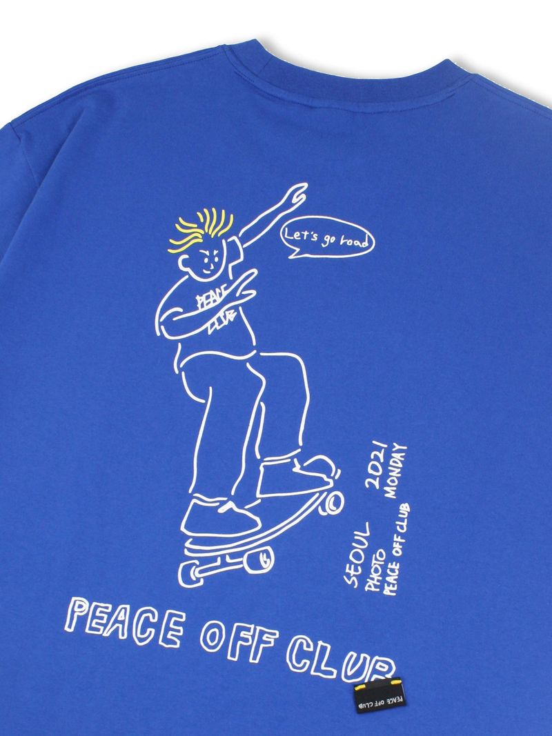 Board_Boy Short Sleeve Tee BLUE