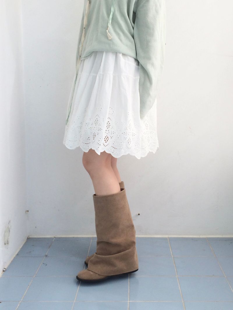 Soft V-neck Layered Knitwear