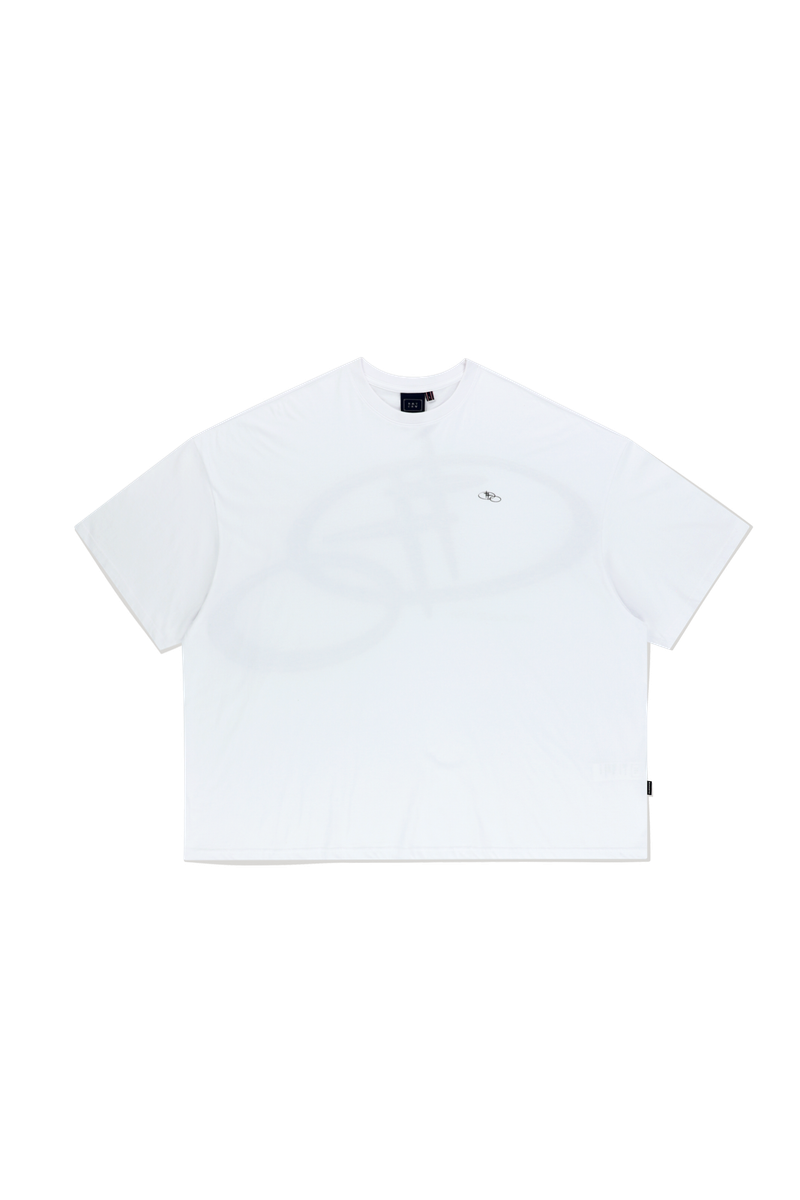 WIDE FIT SHINING LOGO TEE SHIRT
