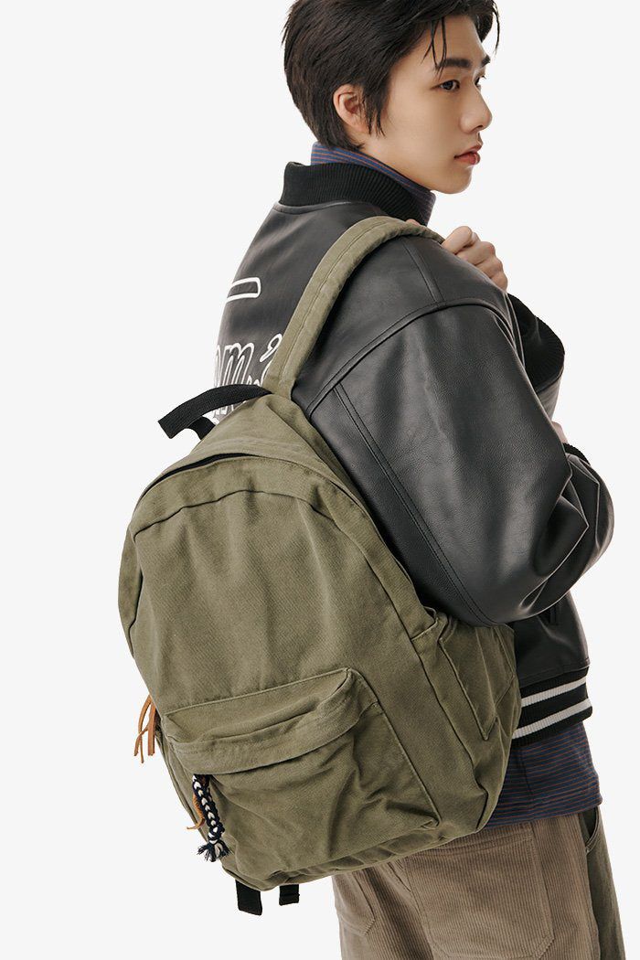 [SHINSEGAE X TBD] VARCITY BOMBER JACKET ALL BLACK
