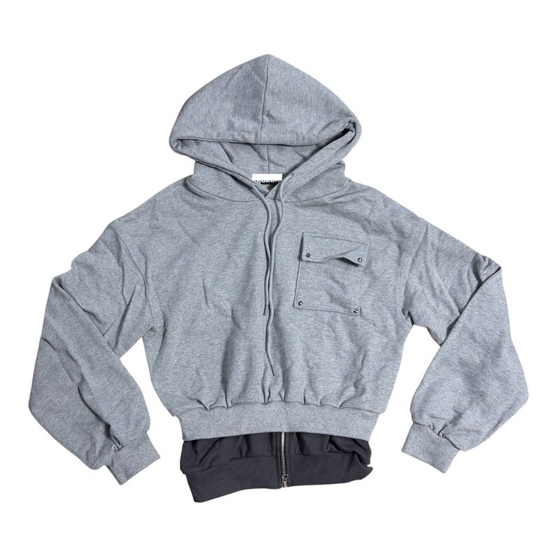 Layered hoodie