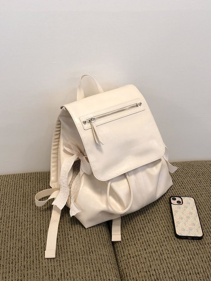 ovuni（オーブニ）の「Classic bow bakcpack_cream（Bags）」