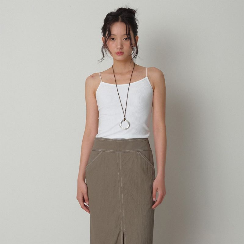 High Tension String Sleeveless_White