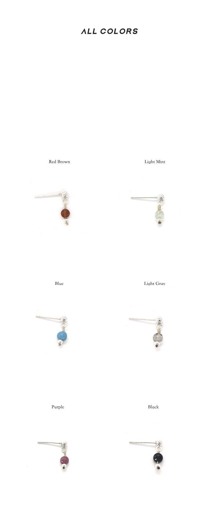 [CCNMADE] TINY Ⅲ Earring (6color)